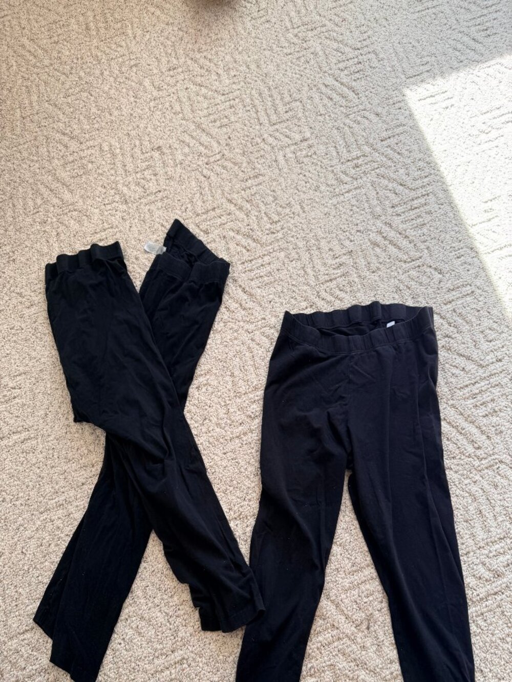 Old Navy Cotton Skinny Leggings Lot of 3 pair lot Black XXL